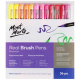 Mont Marte Real Brush Pens Set of 36
