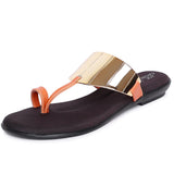 Ortho Joy Fancy Doctor Slippers | Stylish Chappal For Women | Comfortable Flat Sandals For Women,Brown,6,B0B7F4KPHJ