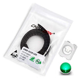 Chanzon 100 pcs 3528 (1210) Green SMD LED Diode Lights Chips (Surface Mount PLCC 3.5mm x 2.8mm DC 3V 20mA) Super Bright Lighting