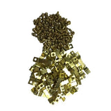ATORSE 5x50Pcs Sawtooth Picture Frame Hanging Hangers Double Hole with Screws