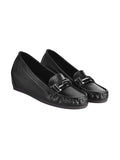 Shoetopia Women'S Suede Loafers Black /Eu40 / Uk7,Black,7,B0CSN6K4ST