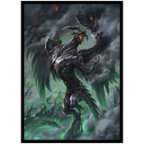 Fantasy North - Phorgoros - Plutonium Dragon - 100 Smooth Matte TCG Trading Card Sleeves - Fits Magic MTG Commander Pokemon and
