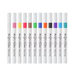 INK SPOT 12pcs Acrylic Marker Pens, DIY Craft Making Supplies, Large Capacity Paint Marker For Rock Painting, Ceramic, Wood, Can