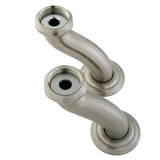 Kingston Brass CCU408 Vintage New S Shape Swing Arms for CC409T8 Series, 4-3/8-Inch, Brushed Nickel