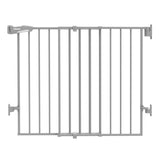 Babelio 34 Extra Tall Baby/Dog Gate with No Threshold Design Walk Thru Door, 26-43 Auto Close Safety Gate for Babies, Elders and