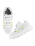 Shoetopia Casual White Sneakers For Women-Eu39,White,6,B0D8QHMCRY