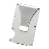Club Bollywood Credit Card Holder For Men Front Pocket Card Holder For Father Friend Travel Silver|Clothing, Shoes & Accessories