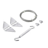 National Hardware N192-211 Anti-Sag Gate Kit, For Exterior Use, Coated With Weatherguard Protection, Zinc-Plated