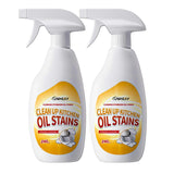 LANWEXY Clean Up Kitchen Oil Stains Spray, Effective Oil Stain Remover for Pots, Ovens, Grills & Stovetop Surfaces, Dual Spray N