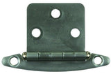 JR Products 70655 Free Swing Flush Mount Hinge Chrome 13/4 x 23/4, Satin Nickel
