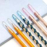 XIBO 10pcs Pencil Cover Tip Protector Cover Shield Extender Holder Stationery Accessories for Student School Office Supplies.