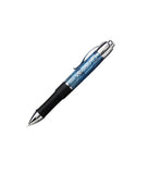 Itoya Xenon Retractable Ballpoint Pen with Rubber Grip, 1.0mm Medium Point, Ocean (Blisterpack) (XE100BPBU)