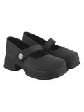 Shoetopia Stylish Black Marry-Janes For Women & Girls /Eu39,Black,6,B0F7LWM695