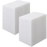 Hoolerry 40 Pcs Non Woven Pads Light Duty Scouring Pad Non Scratch Abrasive Hand Pads Multipurpose Scouring Sponge Multi Surface