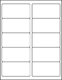 MACO Laser/Ink Jet White COVERALL Shipping Labels, 2 x 4, 10 per Sheet, 5000 per Box (ML1000B2)