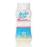 ARUBA SUN Kids SPF 70 Sunscreen Lotion with Bubble Gum scent | Aruba Reef Act Compliant no 67, Octinoxate & Oxybenzone Free | Wa
