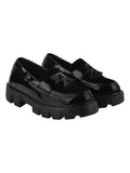 Shoetopia Girls L-27 Black Dress Shoe - 8 Uk (Girls-L-27-Black),Black,8,B0CQK5412Z