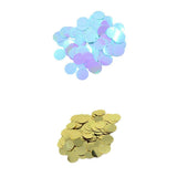 ATORSE 2X DIY Shiny Round Loose Sequins Paillettes Sewing Craft 16mm