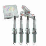 4 pc NGK Laser Iridium Spark Plugs compatible with Mazda 6 2.5L L4 2014-2020