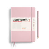 LEUCHTTURM1917 - Notebook Hardcover Medium A5-251 Numbered Pages for Writing and Journaling (Powder, Dotted)