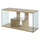 Convenience Concepts SoHo TV Stand, Weathered White