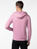 Fyltr Men'S Casual Zip-Up Hoodie With Drawstring Detail - Utility Pockets | Full Zipper | Casual Winterwear For Men Peony Pink,Peony Pink,Peony Pink,S