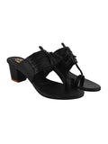 Shoetopia Women'S Suede Sandal/Black /Eu40 / Uk7,Black,7,B0CMXR88LH