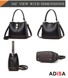 Adisa Women'S Girls Bucket Cross Body Bag With Sling (Sl5139_Black),Black,,B0D772R6Q5