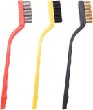 Wire Brush Set |Scratch Brush |Cleaning & Detailing Tool For Kitchen, Home, Polishing, Rust & Corrosion Removal, Slag, Paint Rem