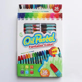 Levin Oil Pastels Colors Count Pastels Art Supplies, Soft Pastels, Oil Pastels for Kids and Artists, Oil Crayons (36)