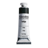 Williamsburg Artist Oil Colors by GOLDEN, Indigo, 37 ml tube, Professional Oil Paint, SemiOpaque