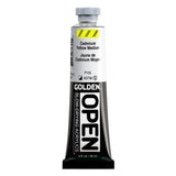 OPEN SlowDrying Acrylics by GOLDEN, Cadmium Yellow Medium, 2 fl oz. tube, Professional Acrylic Paint, SemiOpaque