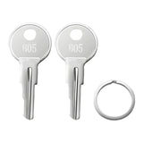 INTHVKIL B05 Keys(2 pcs) for Husky Tool Box & Hudson Dewalt Home Depot Toolboxes, Tool Box Replacement Keys Pre-Cut to Code B05