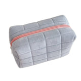 Small Cosmetic Bag Cute Makeup Bag Y2k Accessories Aesthetic Make Up Bag Y2k Purse Cosmetic Bag for Purse (blue)