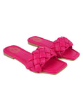 Shoetopia Girls Gd-17 Magenta Flat Sandal - 5 Uk (Girls-Gd-17-Magenta),Magenta,5,B0CQK5BYTH