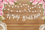 Satya Vipal Happy Birthday Banner for Birthday Party/Birthday Party Decoration (Silver)