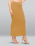 Lyra Lycra Saree Shapewear Petticoat For Womens Sarees Sand Sand M