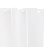 Kenney KN61430 Lightweight 3 Gauge Waterproof PEVA Shower Curtain Liner with Durable Eyelet Hang Holes and Weighted Magnetic Hem