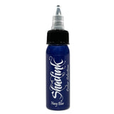 Shadink Tattoo Ink Professional Tattooing Inks for Color Portrait, Black & Gray Style 1oz (Navy Blue)