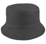 Mopslik Bucket Hat For Men & Women Plain Fisherman Hat Bucket Cap Summer Sun Protection Hat For Travel, Beach & Casual Wear (Gre