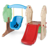 Little Tikes Hide & Seek Climber and Swing, Indoor Outdoor with Slide - Easy Set Up - Toddler Playset, 53.50''L x 52.00''W x 41.
