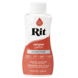 Rit Dye Liquid - Wide Selection of Colors - 8 Oz. (Canyon)