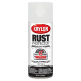 Krylon K06902000 Rust ProtectorRust Preventative Enamel, White, Semi-Gloss, 12 ounce
