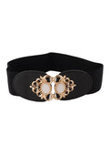 Rai Sahab Women Red Casual Embellished Stretchable Belt(5580Ia)