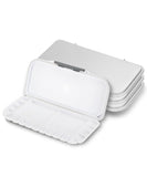 Mr. Pen Airtight Watercolor Palettes - 4 Pack, 18 Wells and 2 Mixing Areas, Folding Paint Tray with Lid