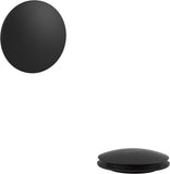 KOHLER K-7142-BL Clearflo Retrofit Toe-Tap Conversion Kit, Repair Existing Clearflo Bath Drain, Bath Upgrade, Matte Black