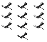 Mytee Products (10 Pack Strap Winder for Flatbed Trailer - Black Powder Coated Steel, Cargo Tie Down Ratchet Strap Winder - Winc