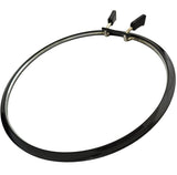 Premium Quality, Metal Spring Tension Embroidery Hoops, Cross Stich Hoop, Darning Hoops, Embroidery Tension Shed (Black, Large)