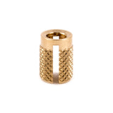 EZ LOK Threaded Insert for Plastic Flush Brass Thread Inserts M50.8 Pack of 25