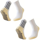 Vaisag House NonSlip Grip Socks Performance Crew Socks For Pilates, Yoga, Sports & Home